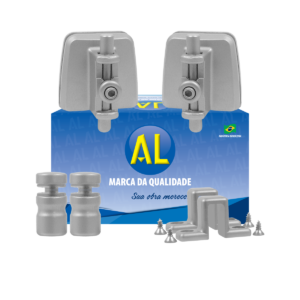 AL KIT 03 Janela de Correr 4 Folhas