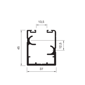 P-293 Trilho Inferior p/ Sacada