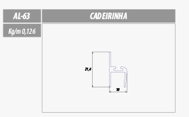 AL-63 Cadeirinha 8mm