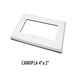 GLO Canopla P/ Tubo 4x2