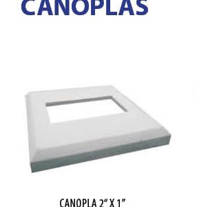 GLO Canopla P/ Tubo 2x1