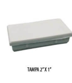 GLO Tampa do Tubo 2x1